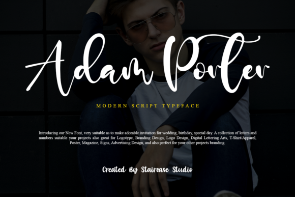 Adam Porter Font for Creative Campaigns