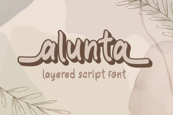 Alunta: A Handwritten Font for Business