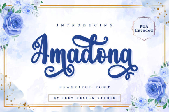 Amadona Font for Creative Projects