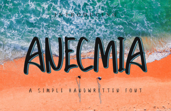 Anecmia: A Handwritten Font for Editorial Design
