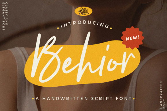 Behior Font: Elegant Script for Crafters