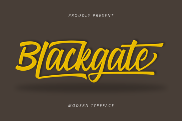 Blackgate Font Review