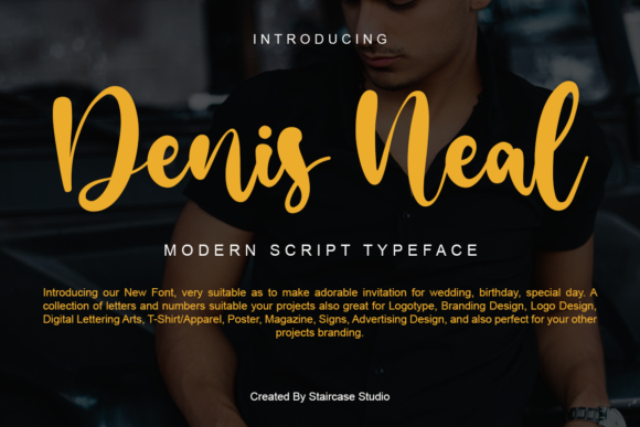 Denis Neal Font for Creative Makers