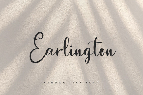 Earlington Font for Editorial Design
