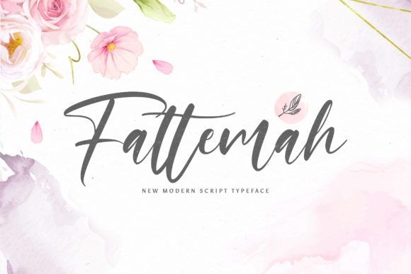 Fattemah Font: Elegant Handwritten Type