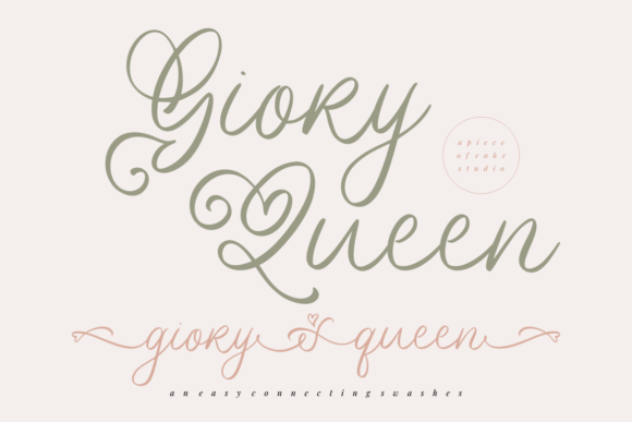 Giory Queen Font Review