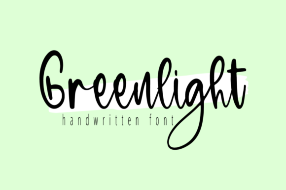 Greenlight Font for Creative Brands