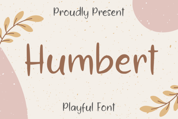 Humbert Font: Playful Handwritten Style
