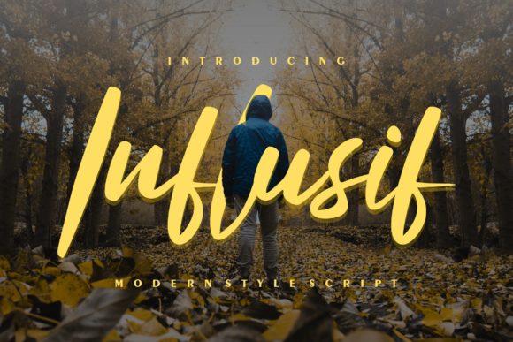 Influsif Font: Elegant Handwritten Style