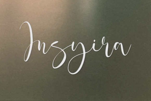 Insyira: Elegant Handwritten Font for Campaigns