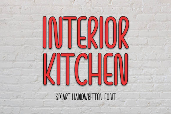 Interior Kitchen Font for Business Branding