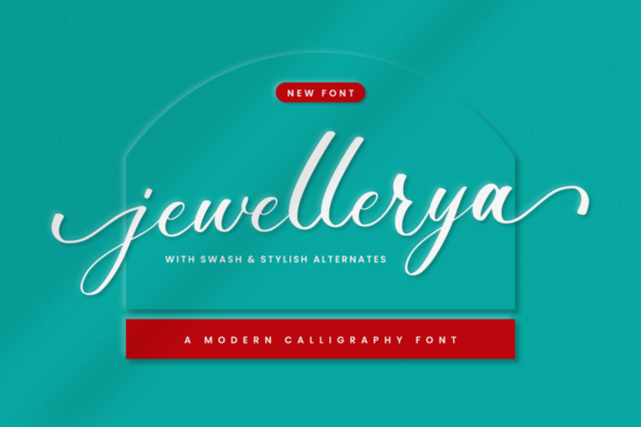 Jewellerya Font: Elegant Script for Creative Projects