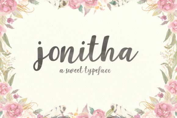 Jonitha: A Handwritten Font for Creative Projects