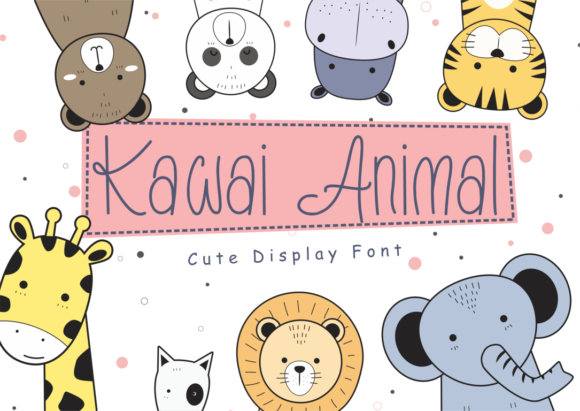 Kawai Animal Font Review