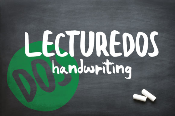 Lecturedos: A Handwritten Font for Creative Expression