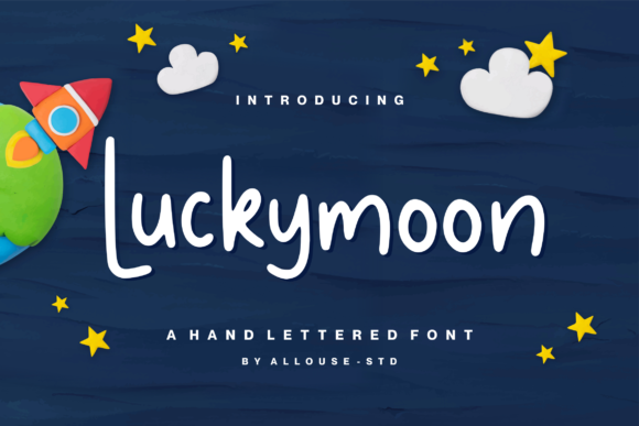 Luckymoon Font for Playful Campaigns