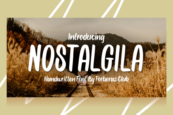 Nostalgila Font for Business Branding