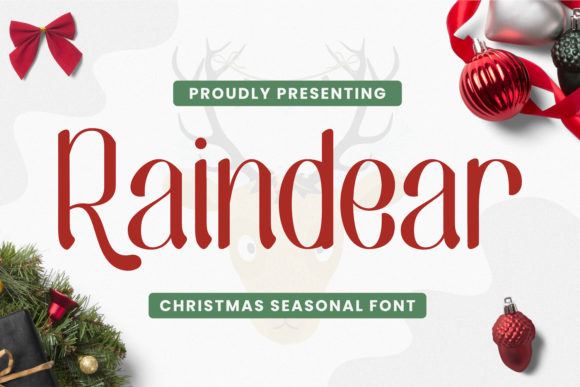 Raindear Font: Elegant Handwritten Style