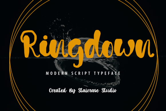 Ringdown: A Modern Handwritten Font