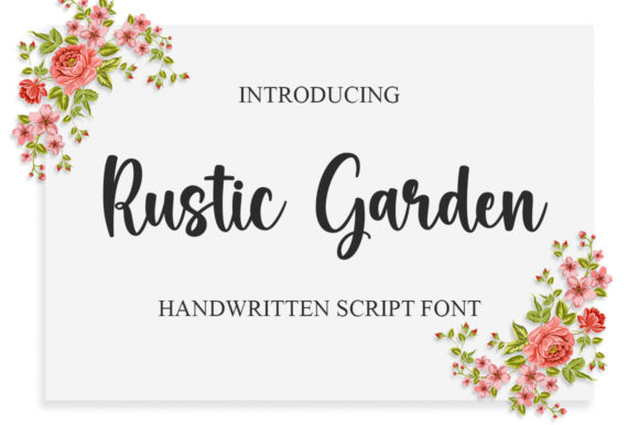 Rustic Garden Font Review
