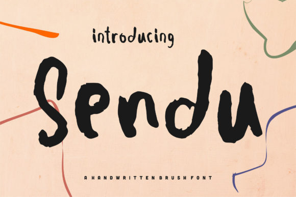 Sendu: A Handwritten Font for Business Magic