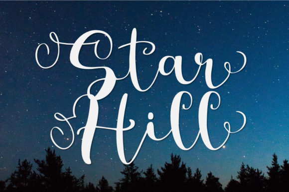 Star Hill Font for Web Design