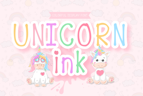 Unicorn Ink Font for Creative Brands